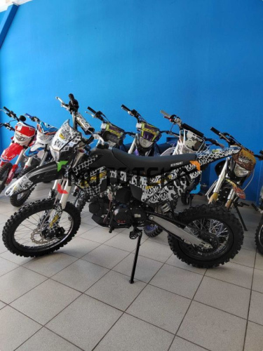 Питбайк BSE (БСЕ) EX 125e 17/14 Max13 White Yellow 1 фото 9