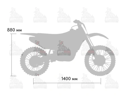Мотоцикл кроссовый / эндуро XGZ CQR-CB300 - купить с доставкой, по выгодной цене в интернет-магазине Мототека