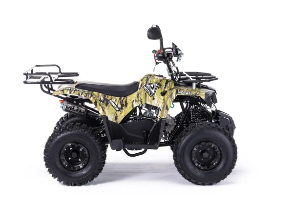 Квадроцикл детский MOTAX (Мотакс) ATV Grizlik Premium 125 (AB) зелёный камуфляж (машинокомплект) | Мототека