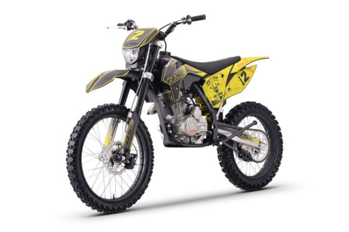 Мотоцикл кроссовый / эндуро BSE (БСЕ) Z2 L 19\16 Split Yellow фото 4