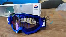 Мотоочки кроссовые 100% Strata (Страта) MX Replica LIGHT BLUE (ГОЛУБЫЕ)