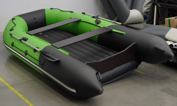 Лодка ПВХ Таймень NX 3600 НДНД PRO MAX зелёный/чёрный | Мототека