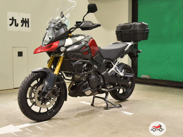 Мотоцикл SUZUKI V-Strom DL 1000 2015, Красный пробег 38783 | Мототека