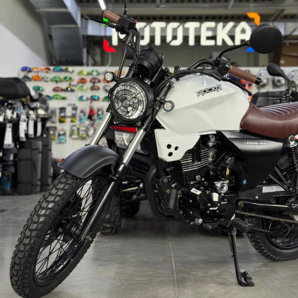 Мотоцикл дорожный ROCKOT (Рокот) LEGEND 150 белый с ЭПТС | Мототека