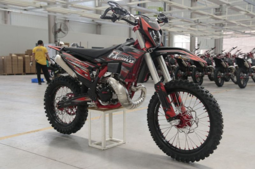 Мотоцикл кроссовый / эндуро FXMOTO (ФХМото) K10 NB300 чёрный фото 13