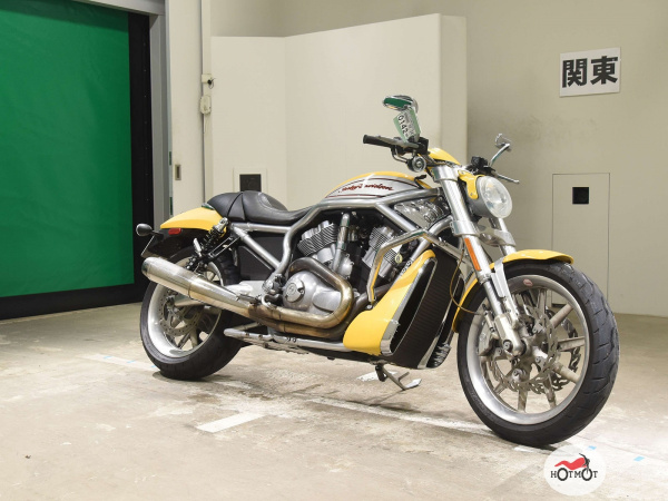 Мотоцикл HARLEY - DAVIDSON V - ROD 2005, Жёлтый пробег 19820 | Мототека