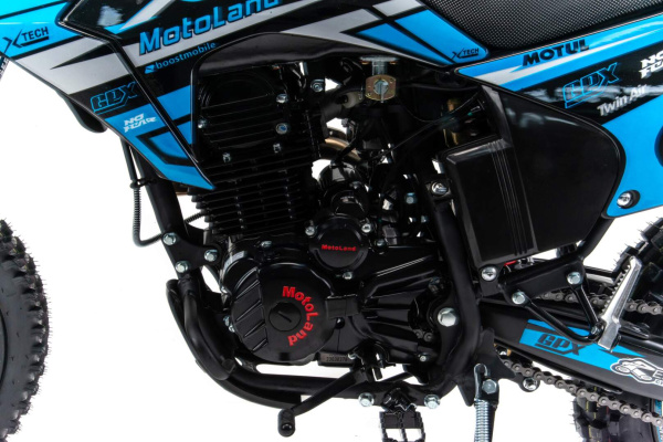 Мотоцикл кроссовый / эндуро MotoLand (Мотолэнд) XR 250 LITE синий (172FMM) | Мототека