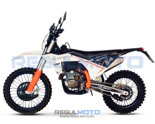 Мотоцикл кроссовый / эндуро Regulmoto Holeshot 300 pro (ZS PR300 PRO) белый с ПТС фото 3