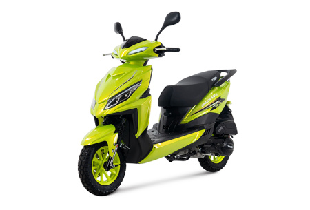 Скутер TMBK ARROW 50 (150) Lime - купить с доставкой, по выгодной цене в интернет-магазине Мототека