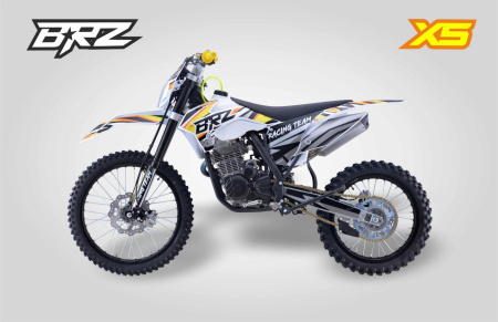 Мотоцикл кроссовый / эндуро BRZ (БРЗ) X5 250 21/18 с ПТС - купить с доставкой, по выгодной цене в интернет-магазине Мототека