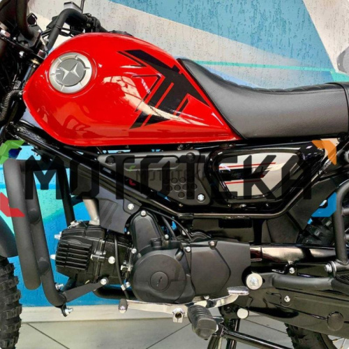 Мопед Мотомир COLT SCRAMBLER красный фото 10