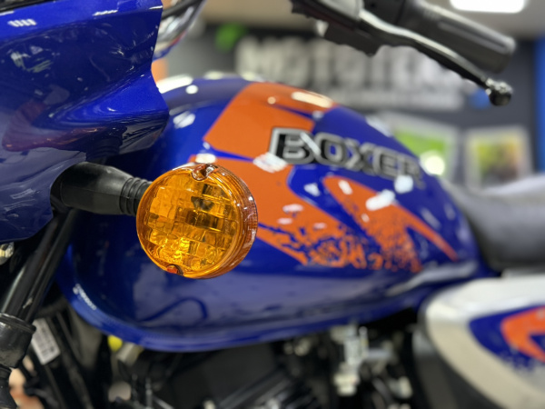Мотоцикл дорожный BAJAJ (Баджадж) Boxer BM 150 X Disc 5 передач синий с ПТС | Мототека