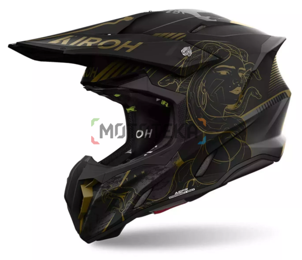 Шлем мото кроссовый Airoh (Айрох) TWIST 3 TITAN Matt XXL
