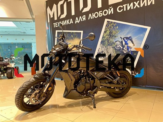 Техника в наличии! Мотоцикл чоппер / круизер Dayun (Даюн) DY500 - 6F чёрный с ПТС