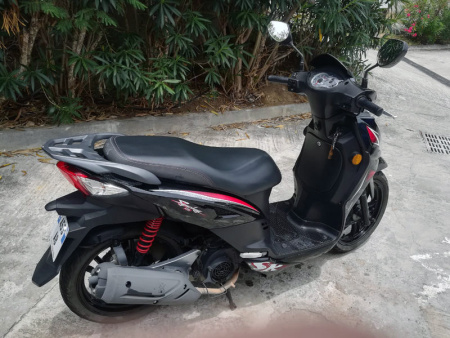 Скутер SYM (Сим) SYMPHONY SR 125 Черный с ПТС - купить с доставкой, по выгодной цене в интернет-магазине Мототека