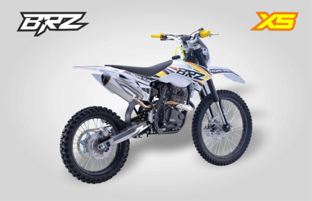 Мотоцикл кроссовый / эндуро BRZ (БРЗ) X5 250 21/18 с ПТС - купить с доставкой, по выгодной цене в интернет-магазине Мототека