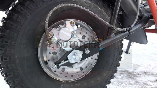 Мотоцикл внедорожный Скаут САФАРИ 3L - 8 BIGFOOT (ФАРА, передняя и задняя подвеска., 8,0 л.с., ручной стартер, дисковый тормоз) | Мототека