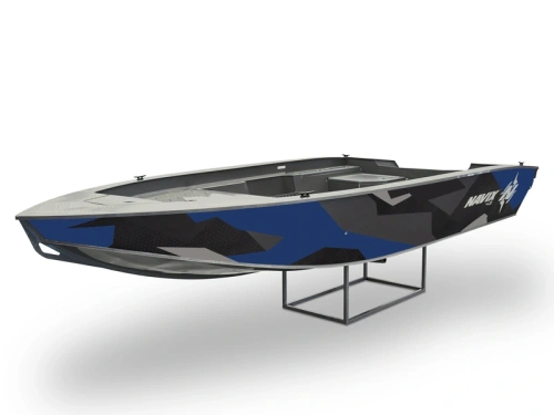 Лодка ПНД Navix (Навикс) R43 без консоли, румпельная фото 20