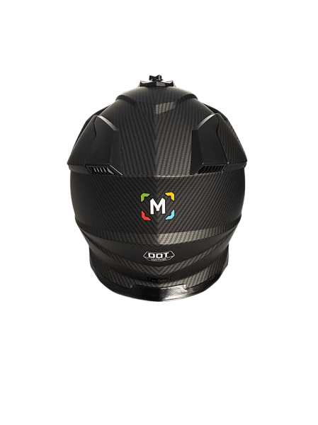 Шлем мото мотард Helmet WS 902 MATT CARBON S | Мототека