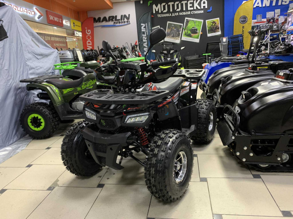 Квадроцикл подростковый Zuumav (Зуумав) HUNTER 150 PRO чёрный (машинокомплект) | Мототека