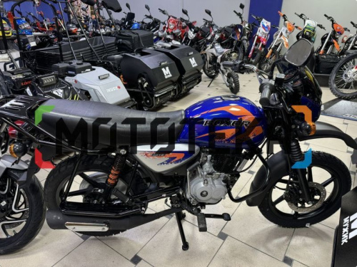 Мотоцикл дорожный BAJAJ (Баджадж) Boxer BM 150 X Disc 5 передач синий с ПТС фото 6