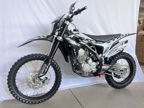 Мотоцикл кроссовый / эндуро BSE (БСЕ) Z5 L White Black | Мототека