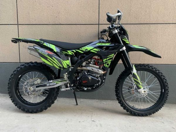 Мотоцикл кроссовый / эндуро BSE (БСЕ) Z5 21/18 Neon Black | Мототека