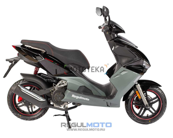 Скутер Regulmoto (Регулмото) FORMULA 125 инжектор (LJ125T - 8M) EFI красный/белый с ПТС | Мототека