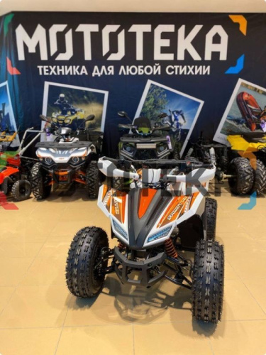 Квадроцикл детский YACOTA (Якота) SPORTY XX белый/оранжевый (машинокомплект) фото 13