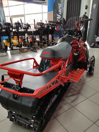 Снегоход Irbis (Ирбис) SF 200 L Long чёрный/красный с ПСМ - купить с доставкой, по выгодной цене в интернет-магазине Мототека