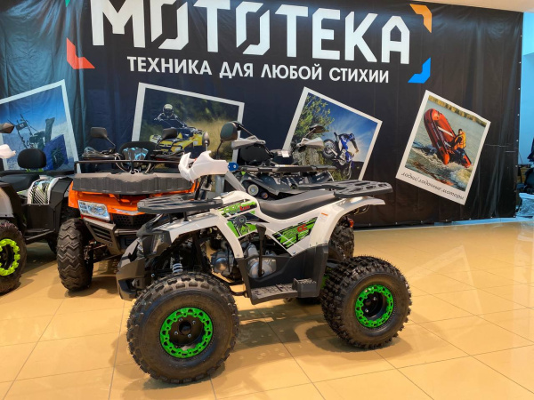 Квадроцикл детский R - MOTO (Р - Мото) Lion 125 AR lite белый (машинокомплект) | Мототека