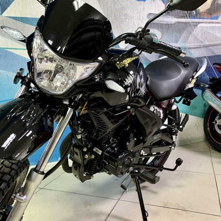 Мотоцикл кроссовый / эндуро Regulmoto (Регулмото) SK 200 - 9 чёрный с ПТС - купить с доставкой, по выгодной цене в интернет-магазине Мототека