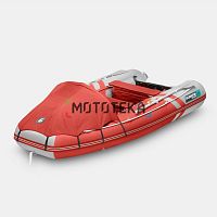 Лодка ПВХ GLADIATOR (Гладиатор) E 350 PRO красный/белый