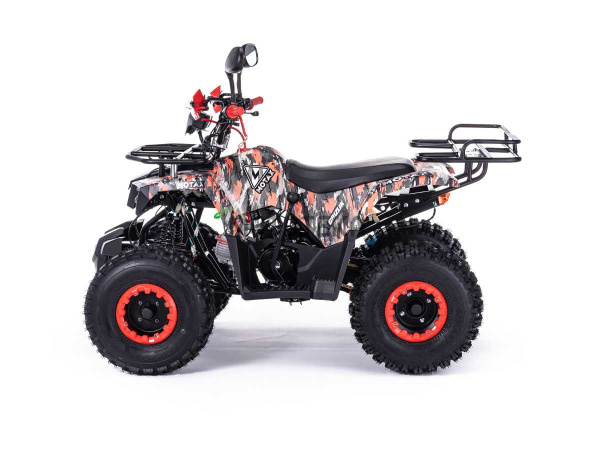 Квадроцикл детский Motax (Мотакс) ATV Grizlik Super LUX 125 красный камуфляж (машинокомплект) | Мототека