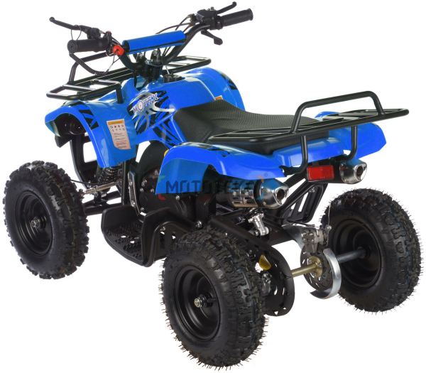 Квадроцикл детский Motax (Мотакс) ATV Mini Grizlik X - 16 [мех] синий (машинокомплект) | Мототека