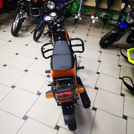 Мопед Мотомир TRICKLER 2 50 (110) чёрный/оранжевый - купить с доставкой, по выгодной цене в интернет-магазине Мототека