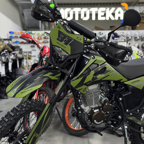 Мотоцикл кроссовый / эндуро Regulmoto (Регулмото) Sport - 003 Z хаки с ПТС | Мототека
