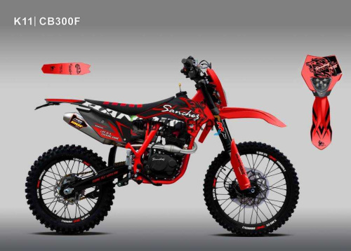 Мотоцикл кроссовый / эндуро Sanchez (Санчез) Bandit CB300F
