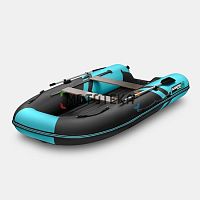 Лодка ПВХ GLADIATOR (Гладиатор) E 350 S чёрный/бирюзовый (Спб)