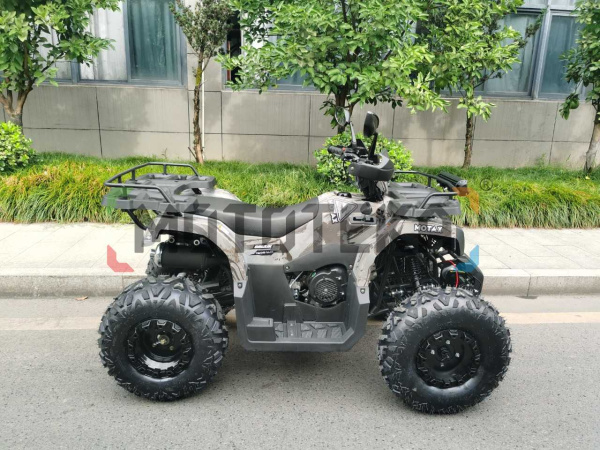 Квадроцикл Motax (Мотакс) ATV Grizlik T200 LUX коричневый камуфляж (машинокомплект) | Мототека