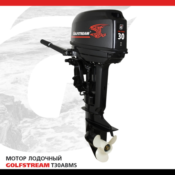 Лодочный мотор GOLFSTREAM (Гольфстрим) T30ABMS | Мототека