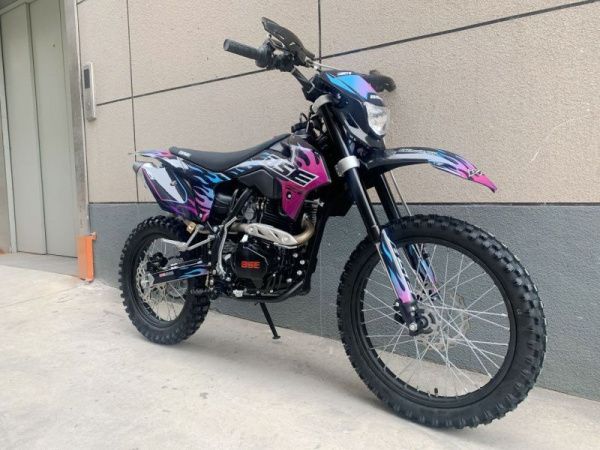 Мотоцикл кроссовый / эндуро BSE (БСЕ) Z1 19/16 HotRod Blue | Мототека