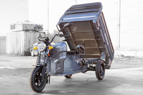 Грузовой электротрицикл Rutrike (Рутрайк) Мастер 1500 60V1000W черный матовый фото 6