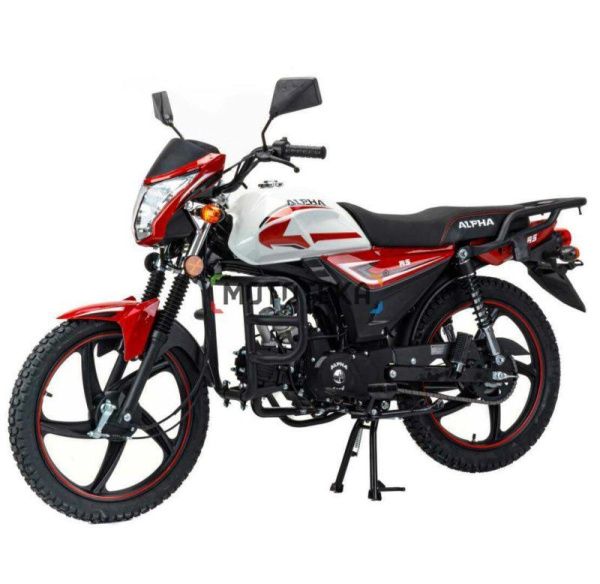 Мопед MotoLand (Мотолэнд) Альфа RS 11 (LM48-B) красный (А) | Мототека