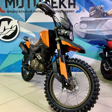 Мотоцикл кроссовый / эндуро Мотомир Fireguard Trail 250 оранжевый/чёрный с ПТС - купить с доставкой, по выгодной цене в интернет-магазине Мототека