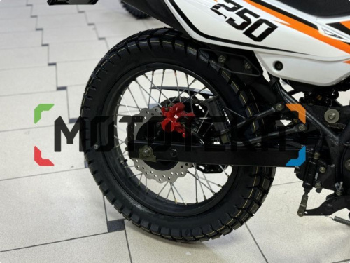 Мотоцикл кроссовый / эндуро ROCKOT (Рокот) ZR250 (белый/оранжевый. 21/18. ЭПТС) фото 12