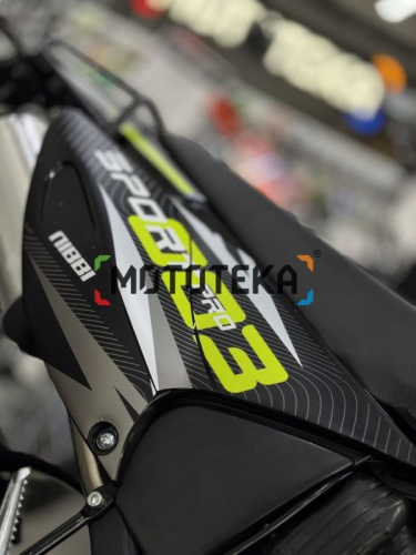 Мотоцикл кроссовый / эндуро Regulmoto (Регулмото) Sport - 003 PR PRO 300 (4 valves) 6 передач чёрный/жёлтый с ПТС фото 2
