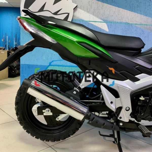 Мопед Мотомир STORM CROSS МЕХАНИКА зелёный | Мототека