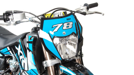 Мотоцикл кроссовый / эндуро MotoLand (Мотолэнд) XR 250 LITE (165FMM) синий - купить с доставкой, по выгодной цене в интернет-магазине Мототека