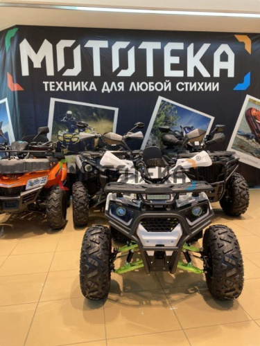 Квадроцикл детский Мотомир ATV ARMIS 125 белый/зелёный (машинокомплект) фото 10